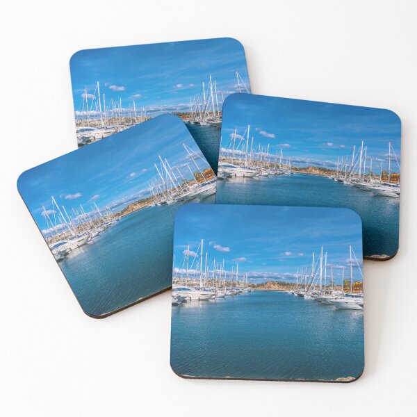 Item preview, Marina de Portimao Portugal with boats, yachts blue sea and sky designed and sold by acceleratorhams.