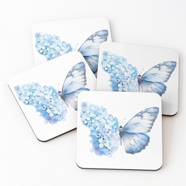 Item preview, Blue Butterfly Hydrangea designed and sold by SvetlanaArt.