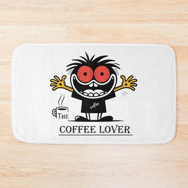Item preview,  The Coffee Lover: An Exciting Cartoon Design for Coffee Enthusiasts designed and sold by KARTICK DUTTA.