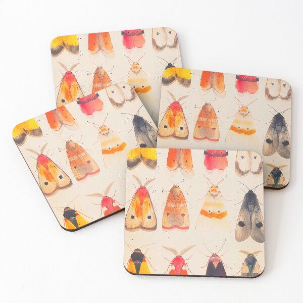 Item preview, Moths on the Wall designed and sold by Artlizzard.