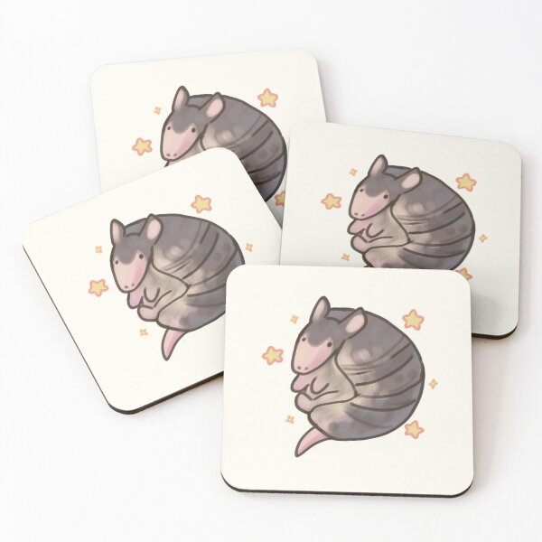 Item preview, Adorable armadillo with stars  designed and sold by Artofmayara.