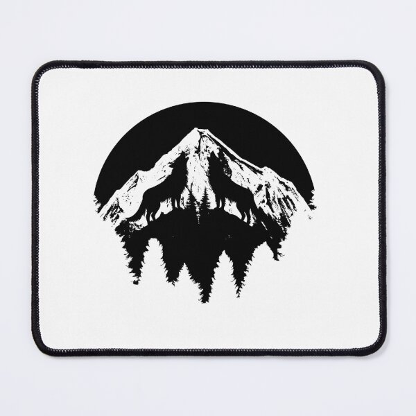 Item preview, wolves on the mountain designed and sold by PALKASHOP.