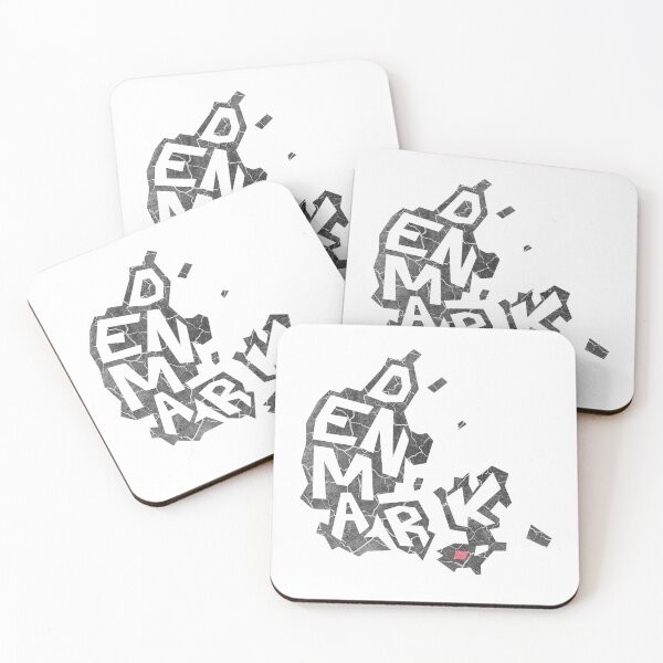 Item preview, Denmark Map designed and sold by designkitsch.