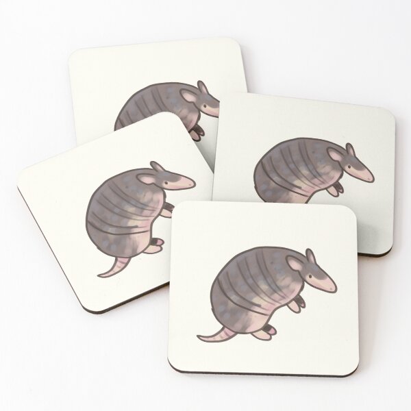 Item preview, Adorable armadillo illustration  designed and sold by Artofmayara.