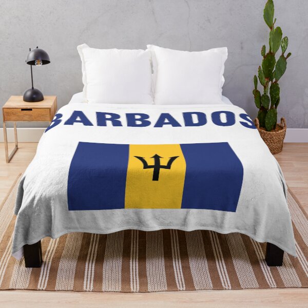 Item preview, Barbados Flag designed and sold by PaulSDesign.