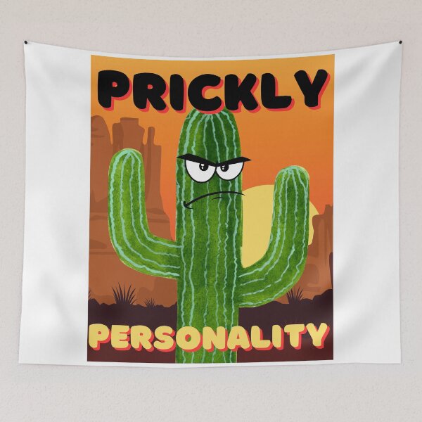 Item preview, Prickly personality cactus  designed and sold by Willshire.