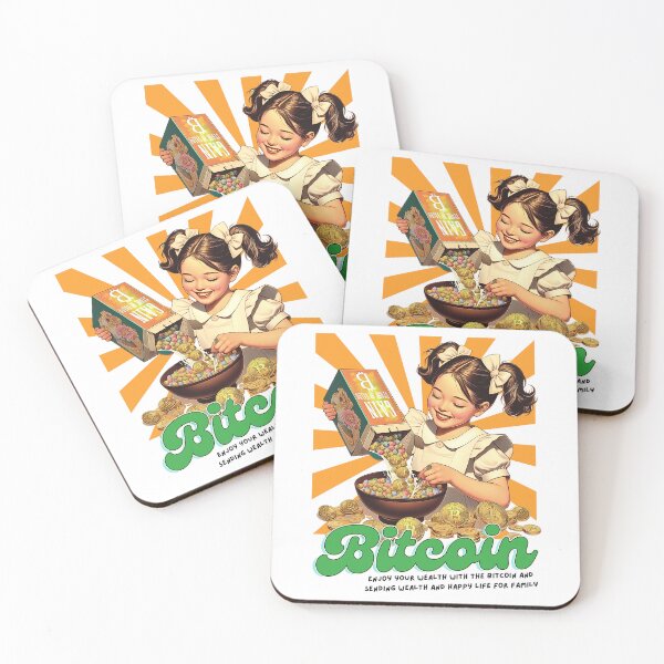 Item preview, Bitcoin cereal girl,retro art,BTC,Bitcoin,Bitcoin Art,Btc art designed and sold by 1SINGHA.