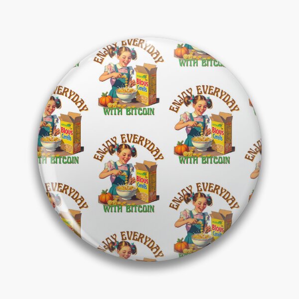 Item preview, ENjoy with btc,BTC cereal girl,retro art,BTC,Bitcoin,Bitcoin Art,Btc art designed and sold by 1SINGHA.