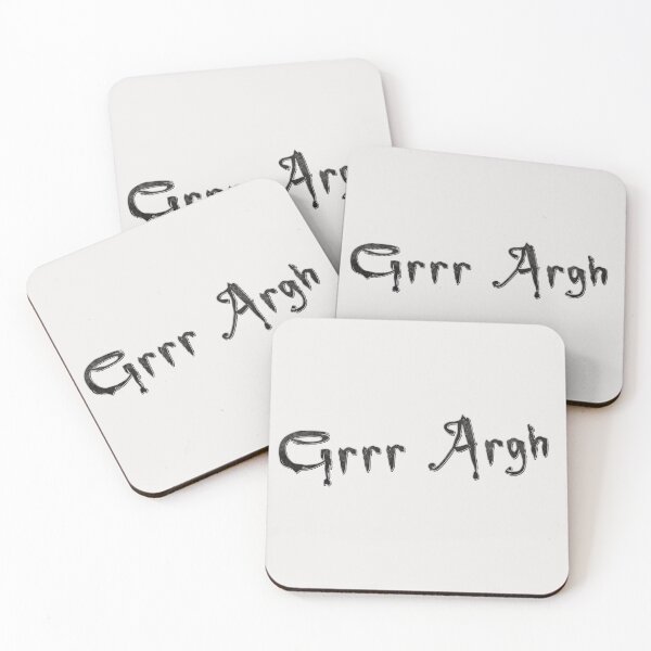 Item preview, Grrr Argh - light background designed and sold by Themys24.
