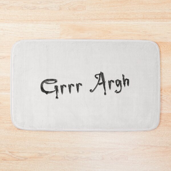 Item preview, Grrr Argh - light background designed and sold by Themys24.