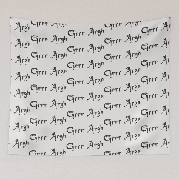 Item preview, Grrr Argh - light background designed and sold by Themys24.