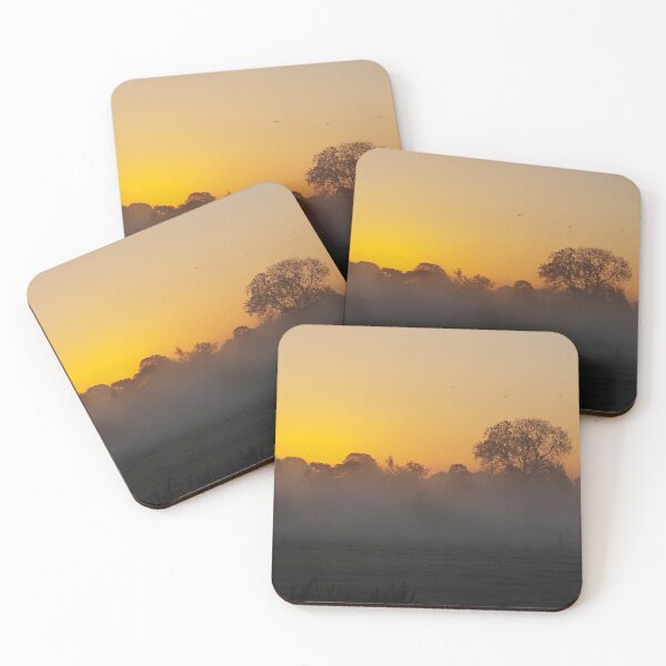 Item preview, Foggy morning sunrise designed and sold by Fay Freshwater.