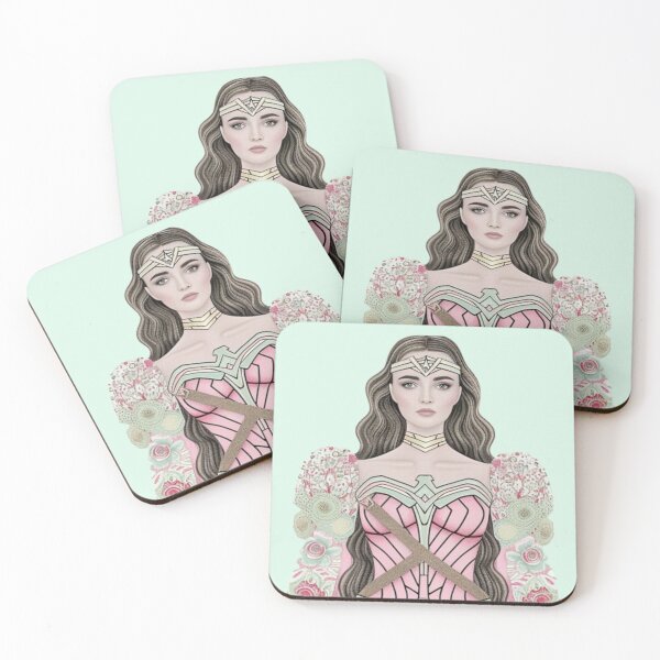 Item preview, Elegant Pink Superheroine - Pastel Warrior designed and sold by hookline.