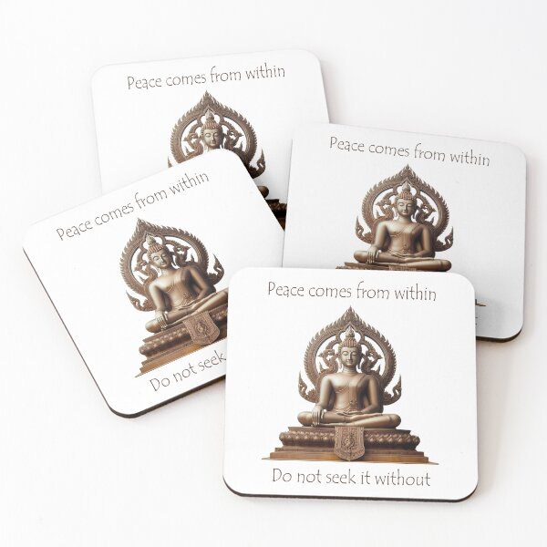 Item preview, Inner Peace: A Buddha's Wisdom designed and sold by Black Sands Art.