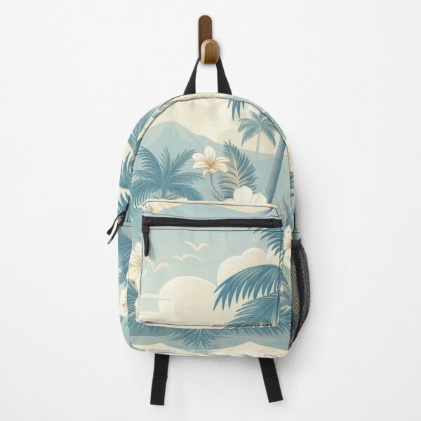 Item preview, Vintage Hawaiian Palm Trees and Flowers designed and sold by RGShirtWorks.