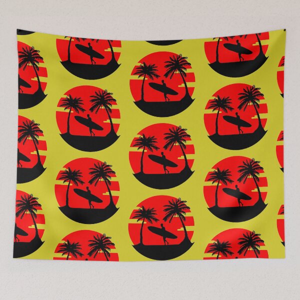 Item preview, Surfer under Pamlem before sunset designed and sold by blankshirt.