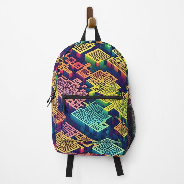 Item preview, Colorful QR Blocks designed and sold by Syrupulse.