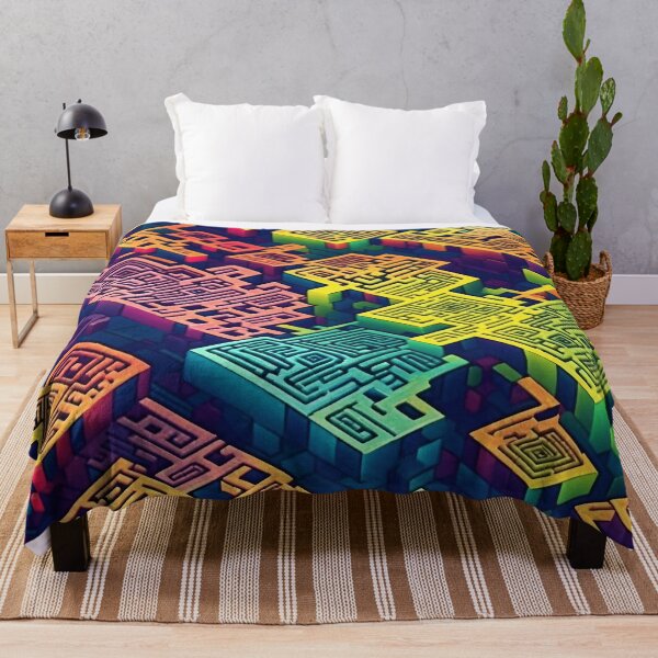 Item preview, Colorful QR Blocks designed and sold by Syrupulse.
