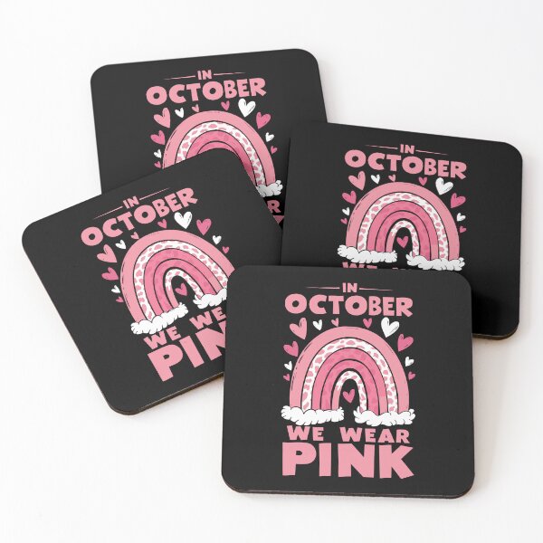 Item preview, In October we wear Pink Cancer awareness Support designed and sold by Inspire-DuDe.