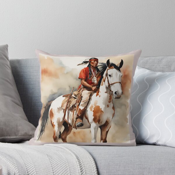 Item preview, Apache, Red Indian on Horse designed and sold by Fat Pony.