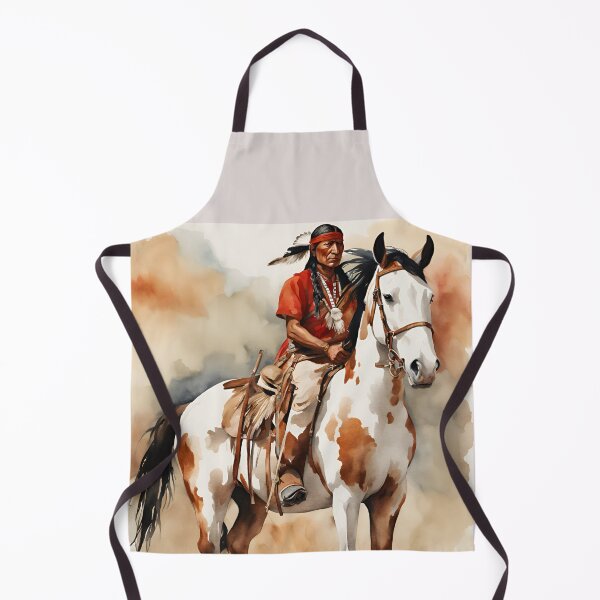 Item preview, Apache, Red Indian on Horse designed and sold by Fat Pony.