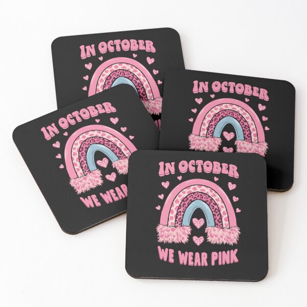 Item preview, In October we wear Pink Cancer awareness Support designed and sold by Inspire-DuDe.