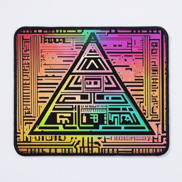 Item preview, Psychedelic Pyramid and Hieroglyphs designed and sold by Syrupulse.