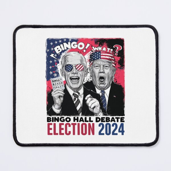 Item preview, Biden vs Trump Battle of the Bingo Hall Debate Election 2024 designed and sold by GravitiTees.