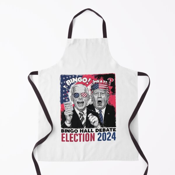 Item preview, Biden vs Trump Battle of the Bingo Hall Debate Election 2024 designed and sold by GravitiTees.