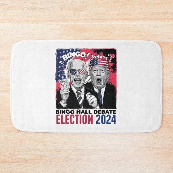Item preview, Biden vs Trump Battle of the Bingo Hall Debate Election 2024 designed and sold by GravitiTees.