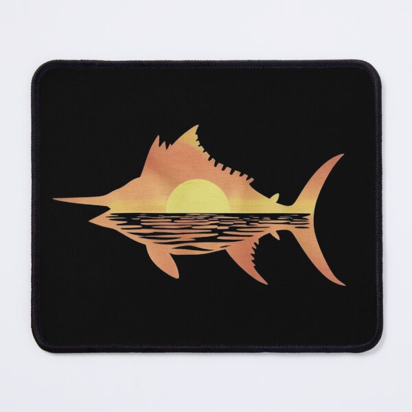Item preview, Marlin Fishing Yellow Sea Sunset designed and sold by kapsell.