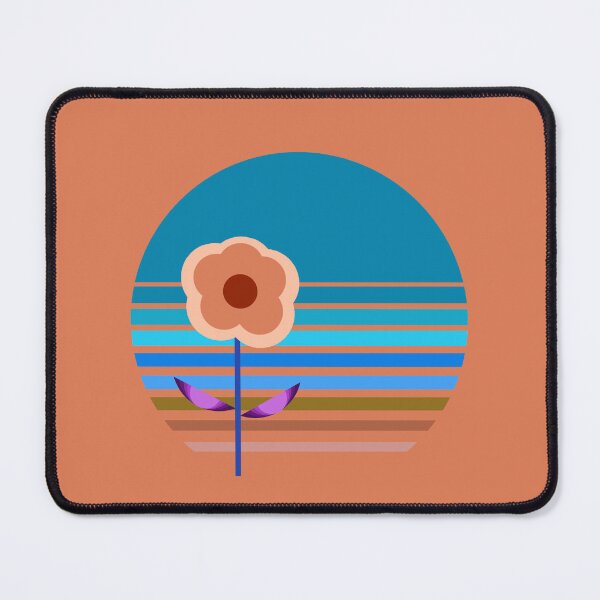 Item preview, Bauhaus Movement Style Bauhaus Inspired Coastal Flower 3 of 4 designed and sold by Beachy.