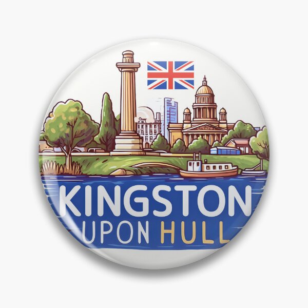 Item preview, Kingston Upon Hull England UK designed and sold by WanderlustCoCo.