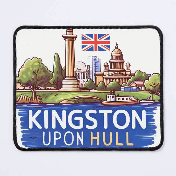 Item preview, Kingston Upon Hull England UK designed and sold by WanderlustCoCo.
