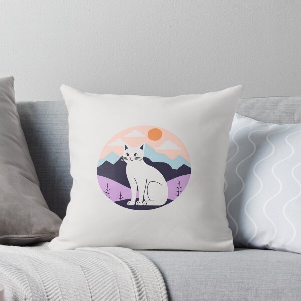 Item preview, CAT IN THE MOUNTAINS, CAT,  MOUNTAINS  designed and sold by GOLDENGARDENART.