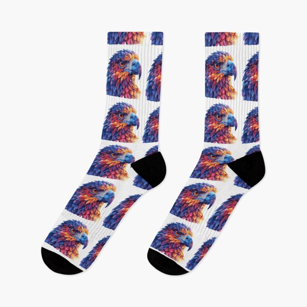 Item preview,  EAGLE HEAD WITH VIBRANT COLORS designed and sold by lunacoco81.