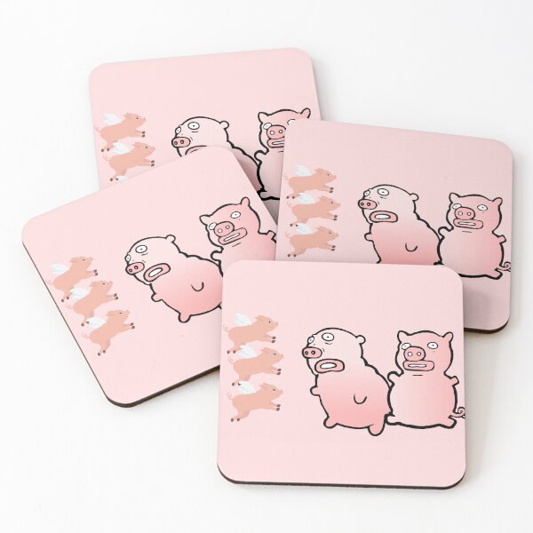 Item preview, Cute Little Flying Pigs designed and sold by AbeeRedB.