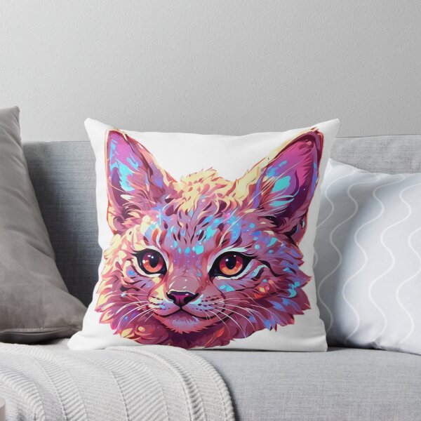 Item preview, Bobcat lynx face  designed and sold by LevCreates.