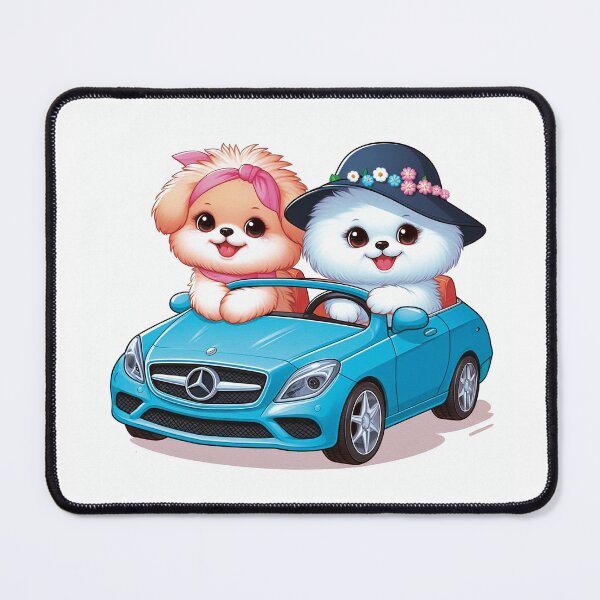 Item preview, Dogs driving designed and sold by SEOYOUNG ART SHOP.