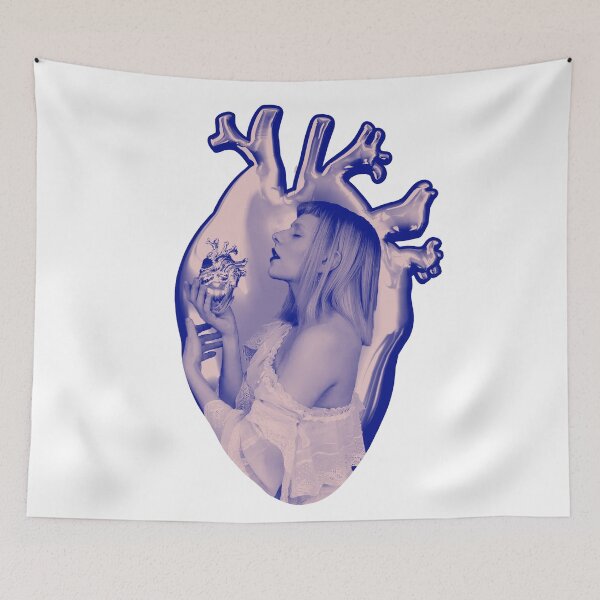 Item preview, AURORA Aksnes What Happened To The Heart ? Beige designed and sold by incloudines.