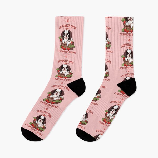 Item preview,  Coquette Aesthetic Dog Strawberry market paws picked daily sweet and fresh japaese chin designed and sold by GoodyPaws.