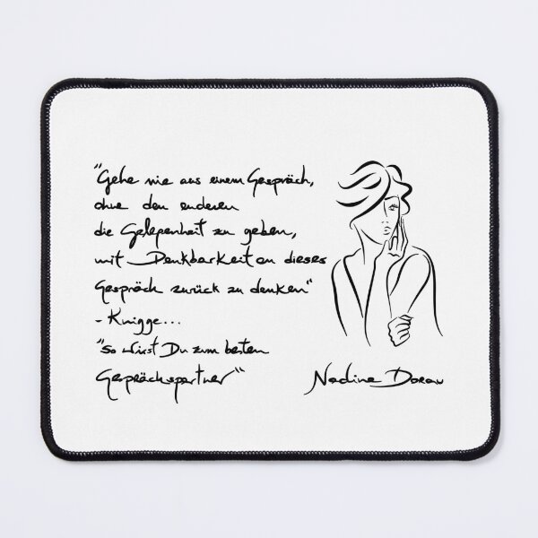 Item preview, Nadine Dorau _ Etiquette saying | Quote - 04 "BLACK SERIES" _ Handmade designed and sold by Nadine Dorau.