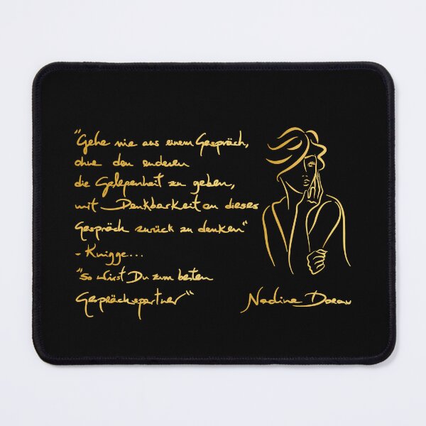 Item preview, Nadine Dorau _ Etiquette saying | Quote - 04 "GOLDEN SERIES" _Handmade designed and sold by Nadine Dorau.