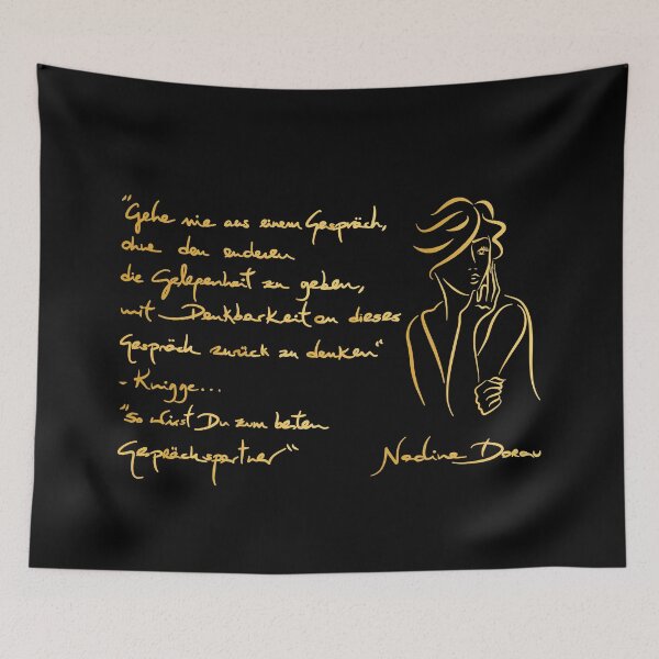 Item preview, Nadine Dorau _ Etiquette saying | Quote - 04 "GOLDEN SERIES" _Handmade designed and sold by Nadine Dorau.