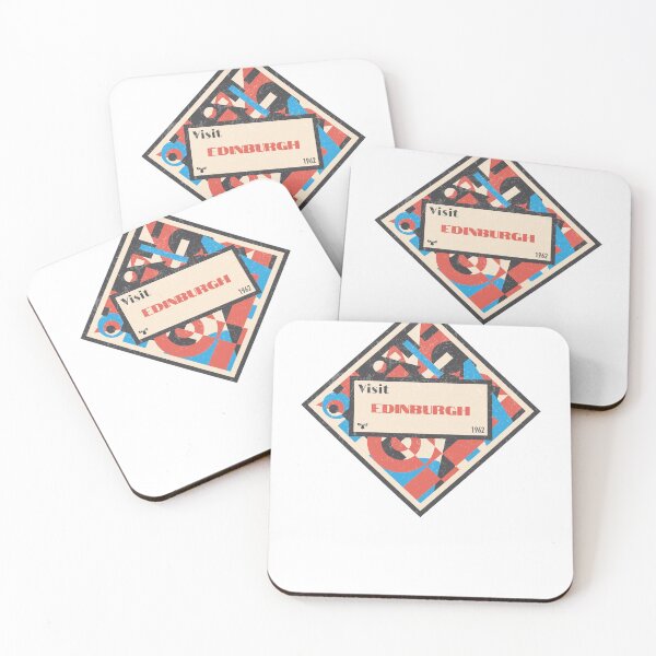 Item preview, Edinburgh Art Deco Luggage Label designed and sold by designkitsch.