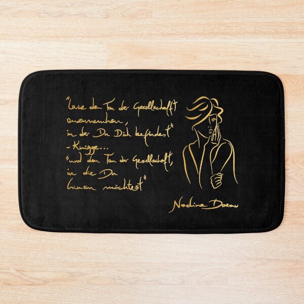 Item preview, Nadine Dorau _ Etiquette saying | Quote - 06 "GOLDEN SERIES" _Handmade designed and sold by Nadine Dorau.