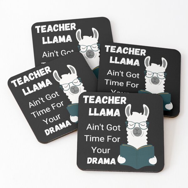 Item preview, Teacher Llama Ain't Got Time For Your Drama Essential For Drama Teacher designed and sold by Angie-Atelier.