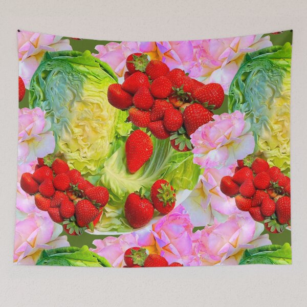 Item preview, Cabbage, Roses, Strawberries Photography designed and sold by Victoria Rose.