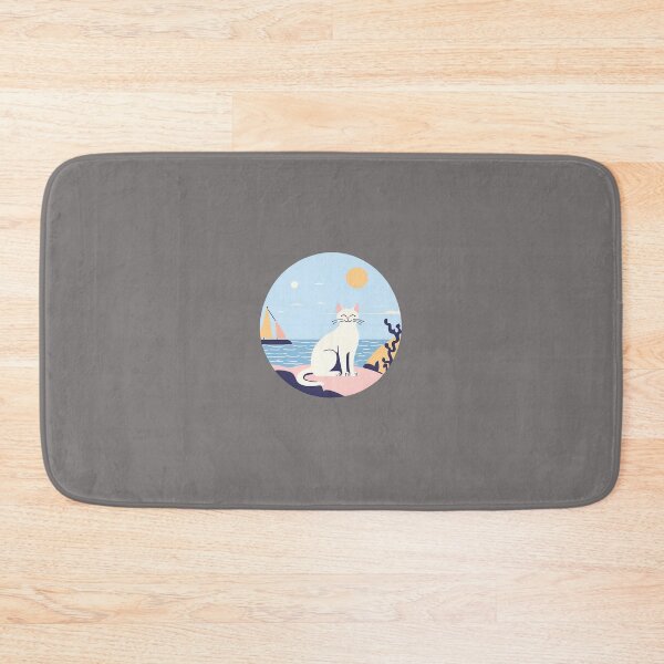 Item preview, CAT ON THE BEACH, CAT, BEACH designed and sold by GOLDENGARDENART.