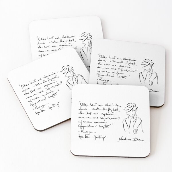Item preview, Nadine Dorau _ Etiquette saying | Quote - 05 "BLACK SERIES" _ Handmade designed and sold by Nadine Dorau.